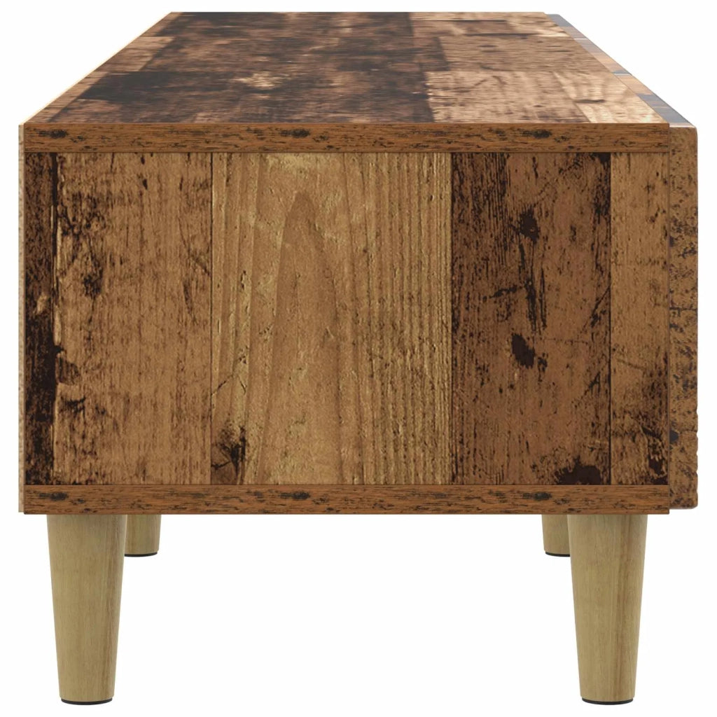 Mobile TV-Credenza per TV 147 x 34,5 x 30 cm Legno antico Legno ingegnerizzato