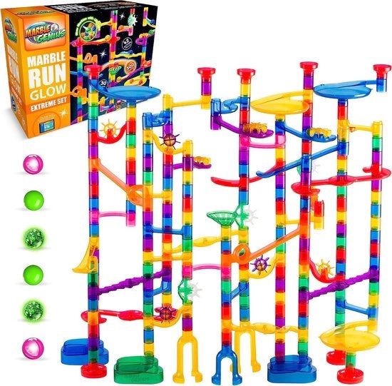 Pista di bowling luminosa - 300 pezzi - visibile al buio - 50+ palline da bowling