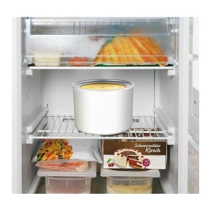 Unold 48855 macchina per gelato Gelatiera tradizionale 1,5 L 12 W Nero, Acciaio inox