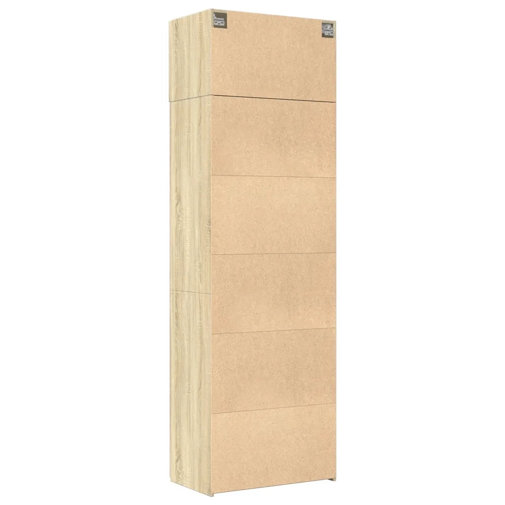 Armadietto Rovere Sonoma 70x42,5x225 cm in Legno Multistrato 3281331