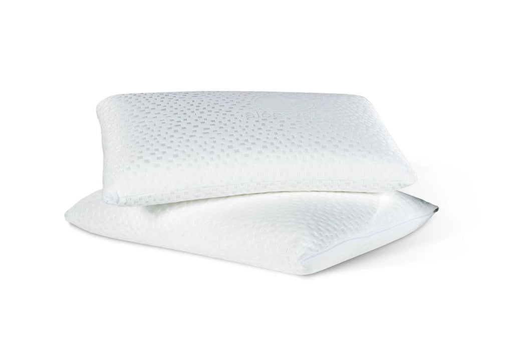 Confezione 2 cuscini in memory foam 60x40 cm