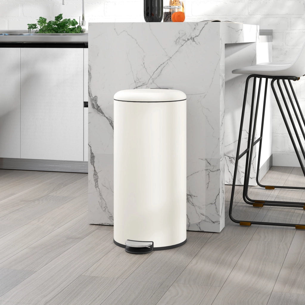 Cestino gettacarte da 30 L con pedale e chiusura silenziosa