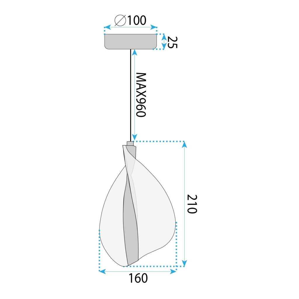 Lampada Led G129-cp Gold
