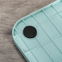 Lettiera per Gatti 43x44x47 cm con Paletta e Vassorio in Polipropilene Verde