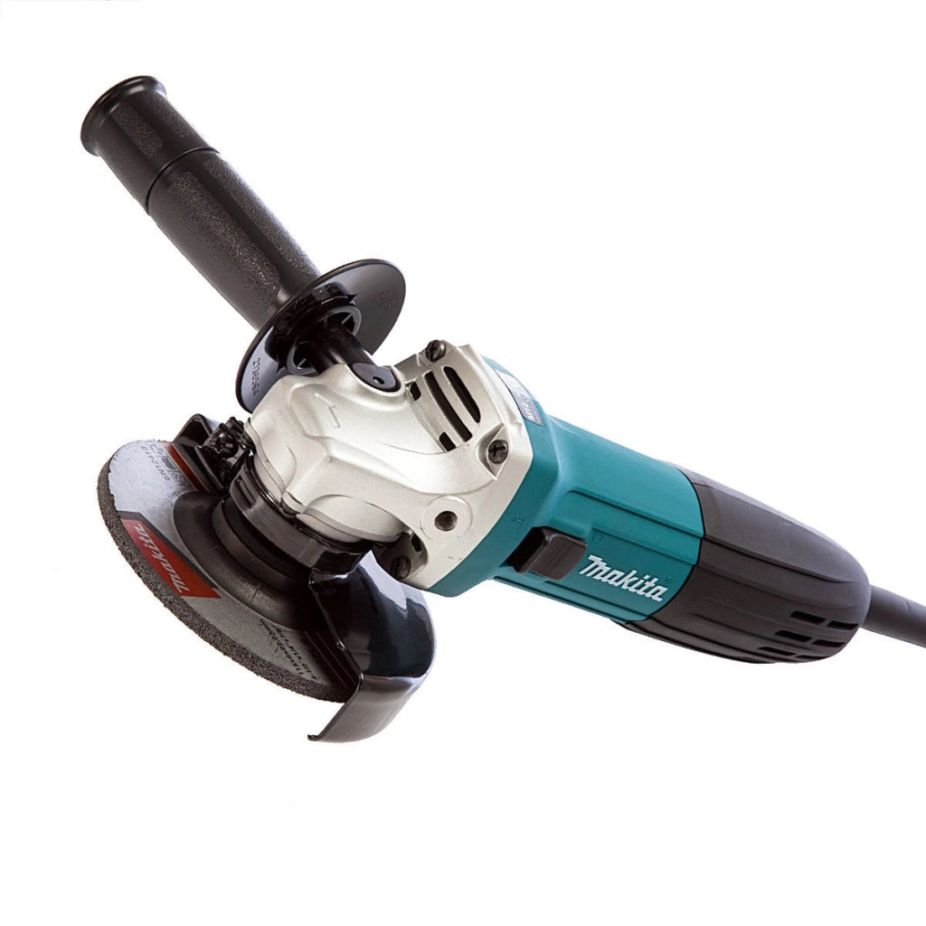 Smerigliatrice angolare 115 mm Makita GA4530R flex frullino new mod. antiriavvio