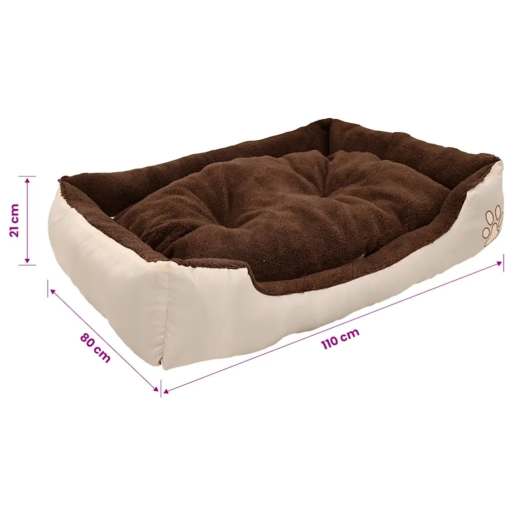 Letto per cani Beige e Marrone XXL 131364