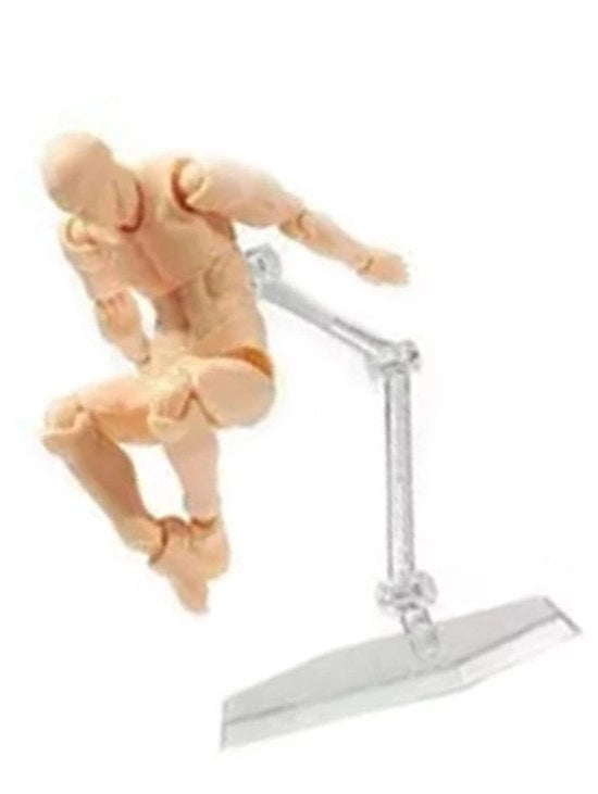 Manichino posabile - Figura di posa - Corpo adattabile - Modella per disegni - Materiale PVC duraturo - Adatto per la fotografia