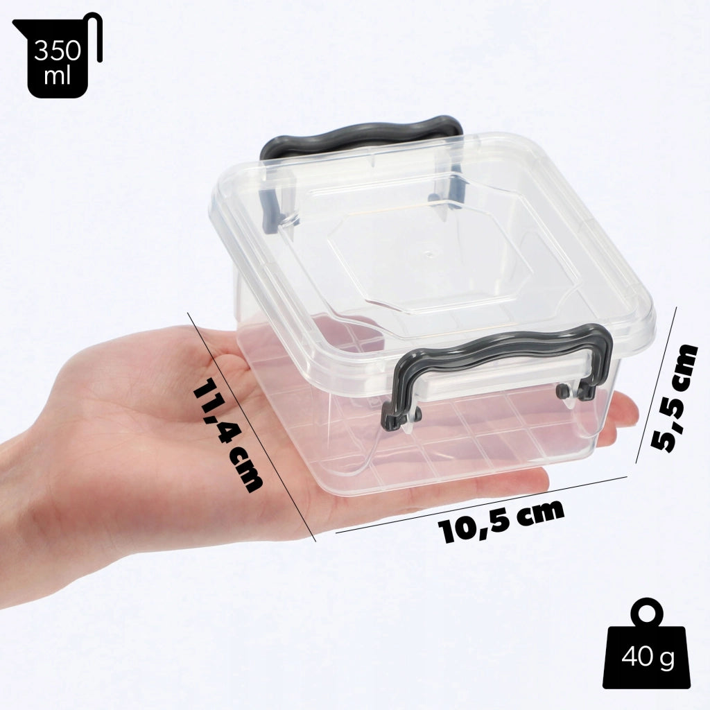 Contenitore per alimenti KADAX, porta pranzo da 0,35 l con coperchio