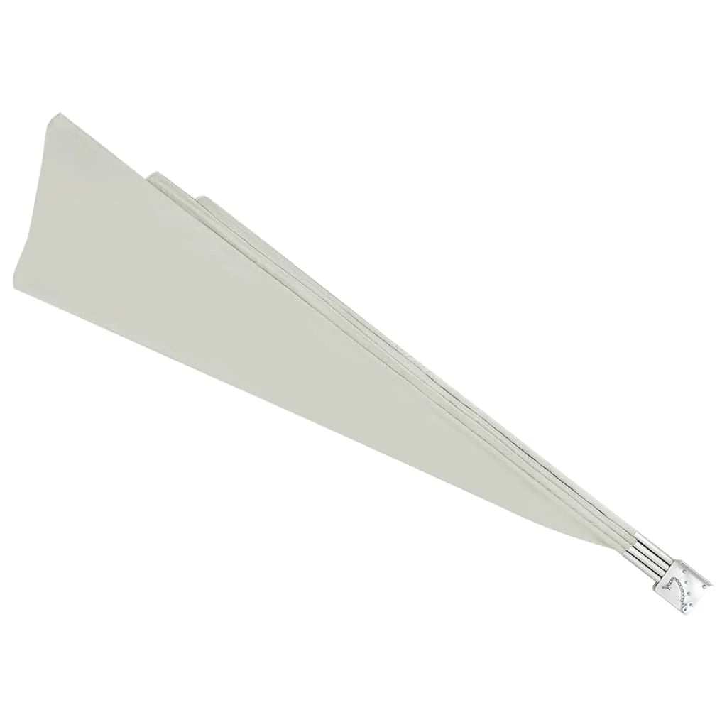 Tenda da sole laterale retrattile/schermo privacy per patio giardino terrazza balcone 160 x 240 cm crema 02_0007056