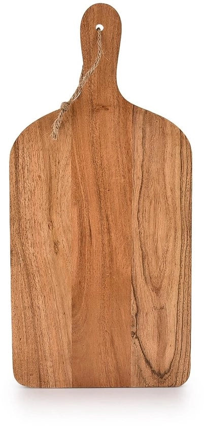 Pannello di taglio in acacia - Pannello di taglio in legno - Pannello di taglio per cucina - Piatto di servizio per cibi - Piatto di servizio per charcuterie - Pannello di taglio sostenibile e igienico - Piatto di servizio per cibi