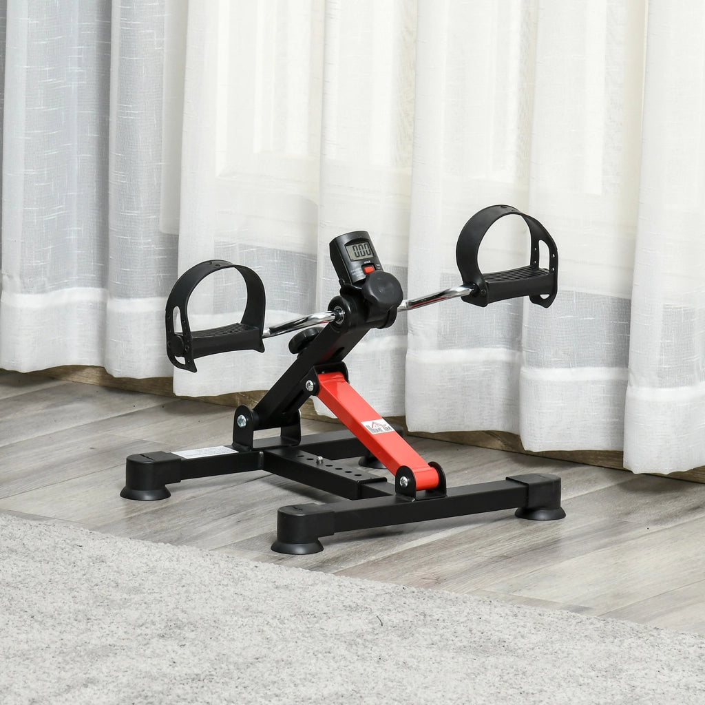 Bicicletta da esercizio a pedali ¨C zephmum ¨C 33-43x40x24,5-34,5 cm Nero