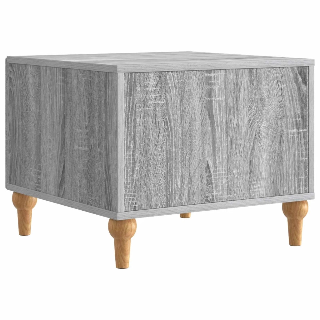 Tavolino da salotto con cassetto Grigio Sonoma 49 x 50 x 40 cm