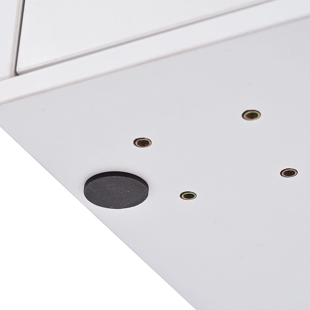 Toeletta estensibile LED con armadio - Xylo - 100x40x78cm