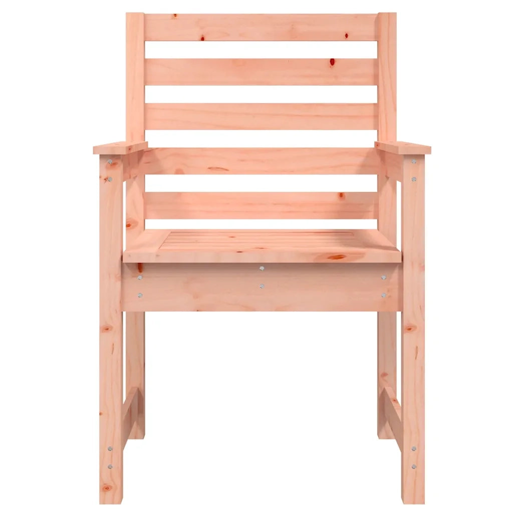 Sedie da Giardino 2pz 60x48x91 cm Legno Massello di Douglas 824058