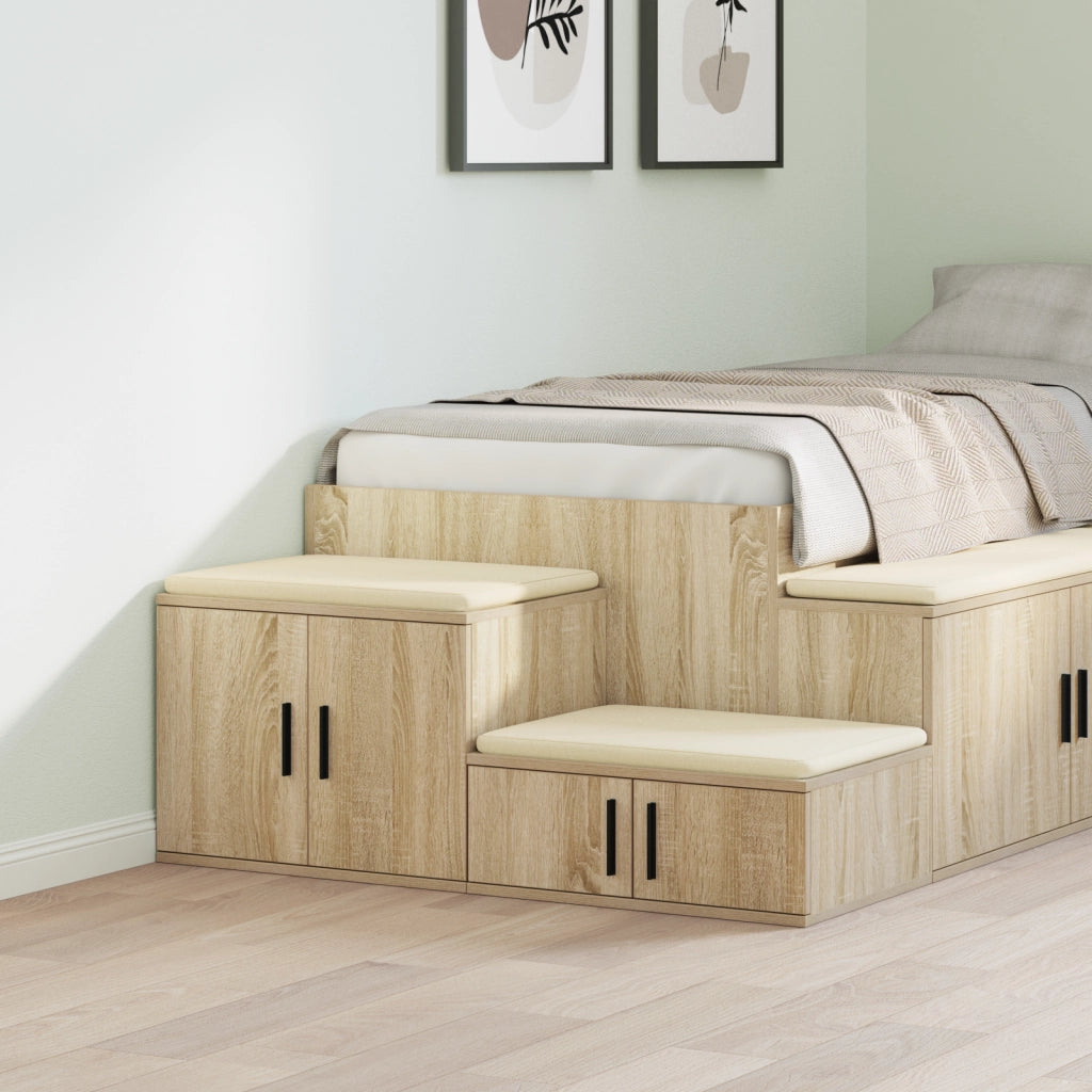 Mobile da deposito Rovere Sonoma 127x41x40 cm Legno ingegnerizzato