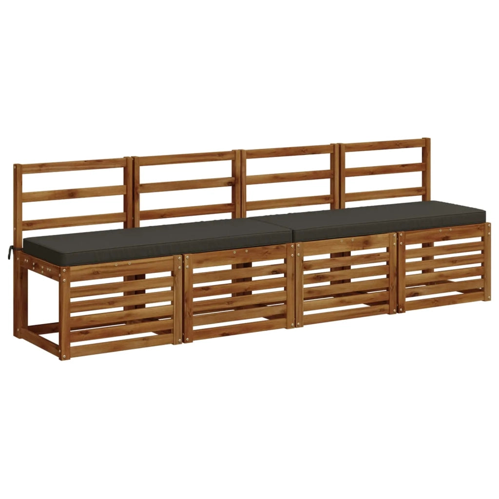 Cuscini per Panchina a 2 Pezzi VUGHT 2 pz 100% Poliestere 951187