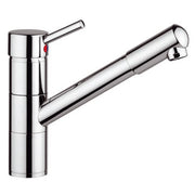 Miscelatore ACQUAMIX 9205 canna bassa girevole e doccia estraibile 9205MISCCRM
