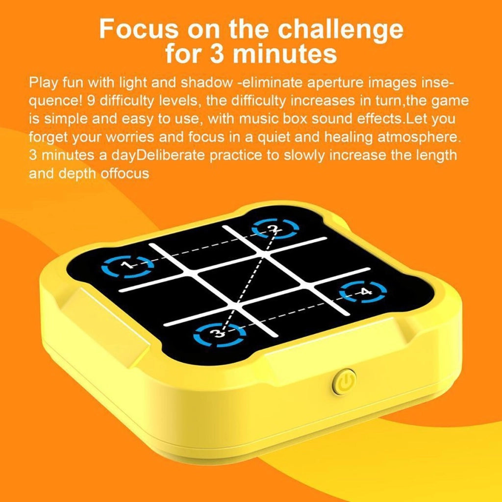 GIOCO TRIS ELETTRONICO INTERATTIVO LED MODERNO PORTATILE ADULTI E BAMBINI PUZZLE