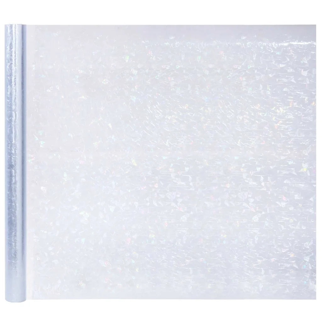 Pellicola statica per finestre Trasparente 90 x 1000 cm PVC CFW4152551