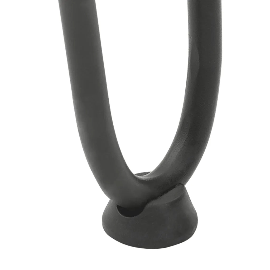 Gambe a forcina per tavolino 4 pz | Piede del tavolo antracite 20 cm acciaio massiccio