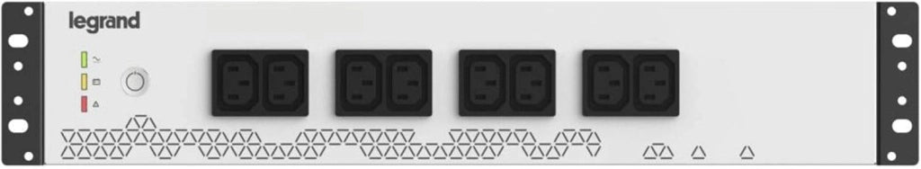 UPS-KEOR PDU 800VA 8 SCH: Gruppo di Continuità da Rack con PDU, Bianco, Rack