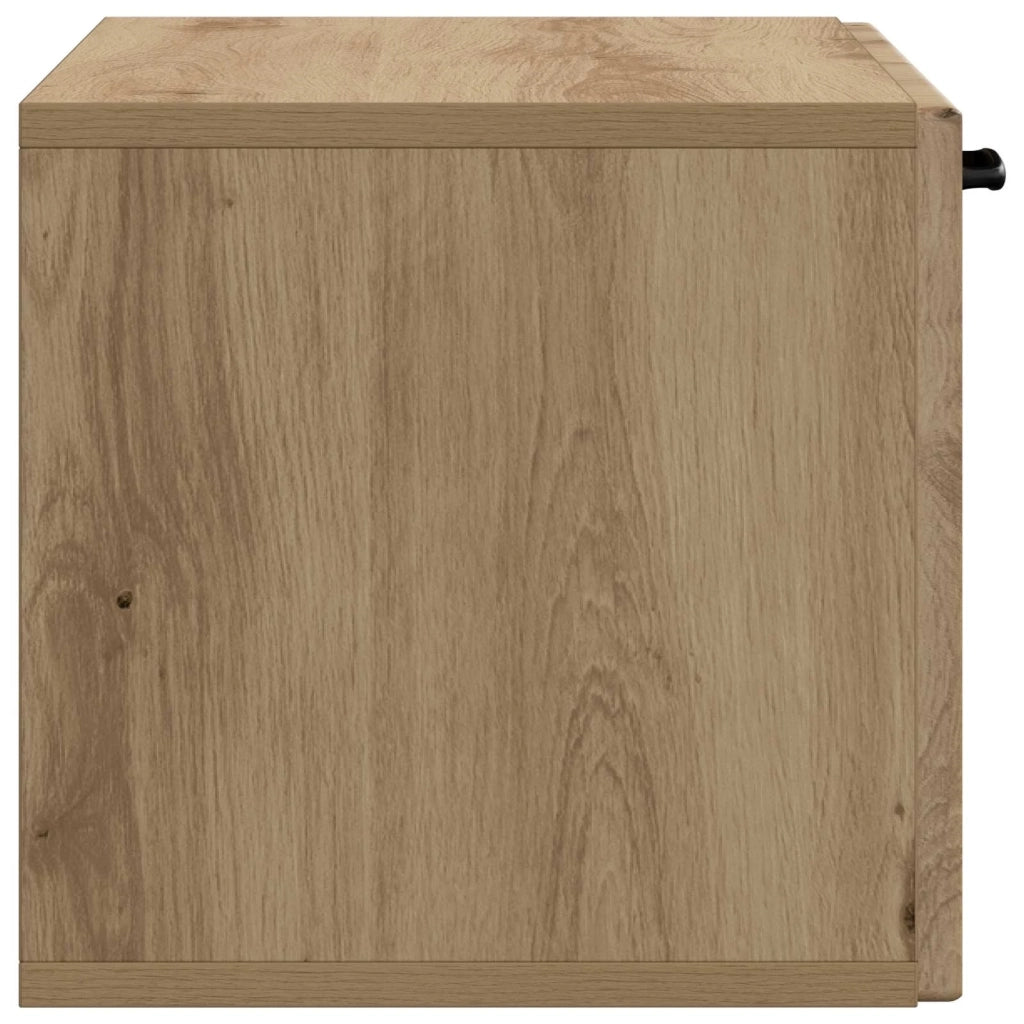 Mobile Porta TV da Muro Rovere Artigianale 59,5 x 31 x 30 cm 899394