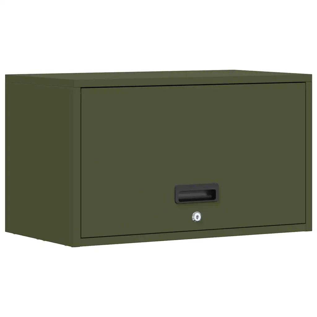 Armadio a muro per garage Oliver verde 60 x 33 x 35 cm