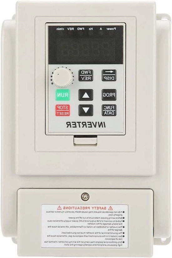 Alimentatore VFD a 44 KW - Convertitore AC monofase - Convertitore di frequenza variabile - Regolatore di velocità VFD - Motore trifase
