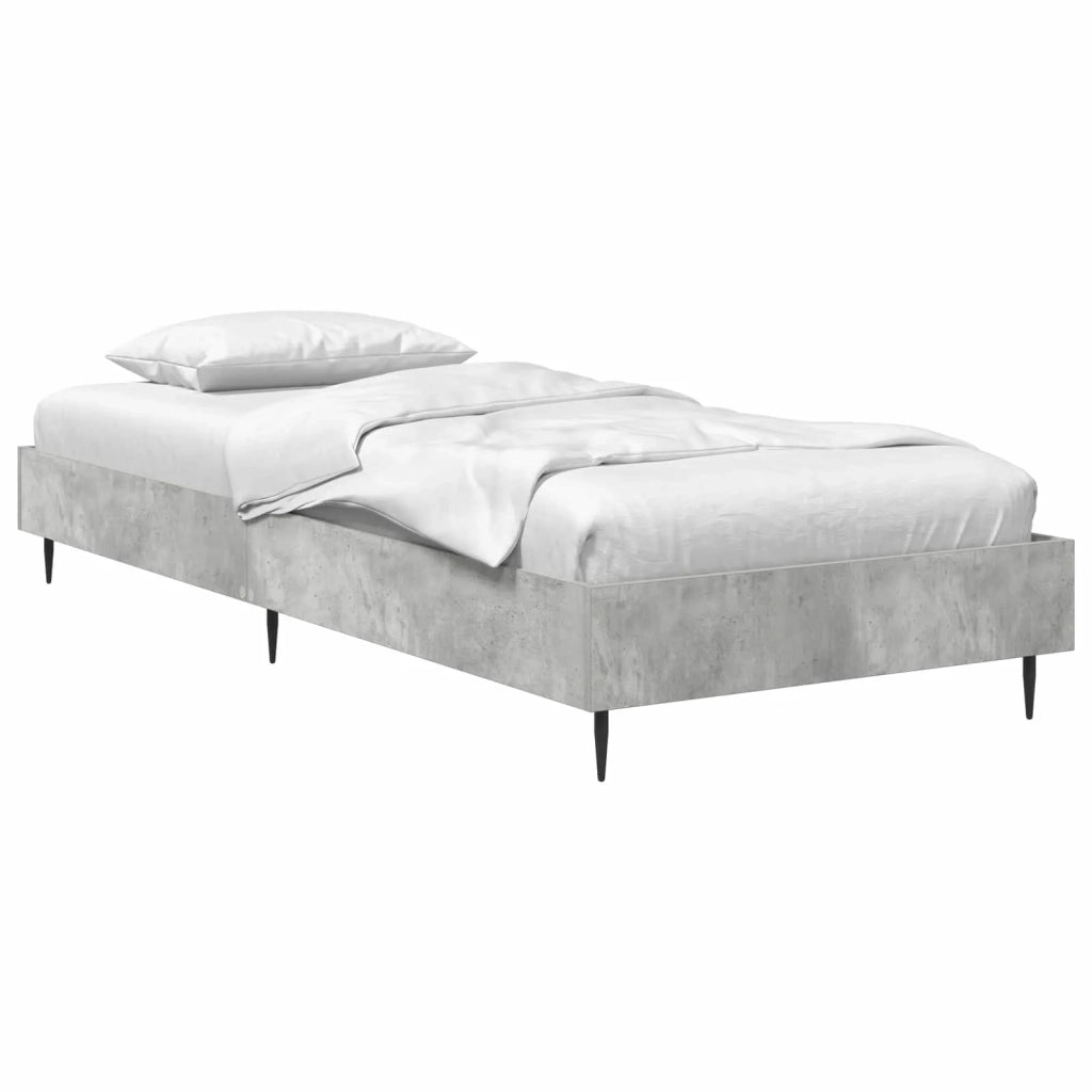 Struttura del letto Grigio Cemento 80 x 200 cm 8009054