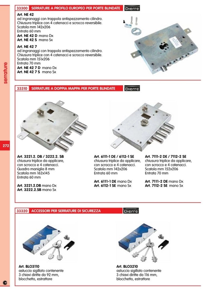 1pz atra serratura sicura applicare art. 3221-2-db dx cod:ferx.39416