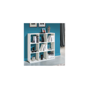 Libreria 9 vani a giorno bianco Hawai 106x32x106H