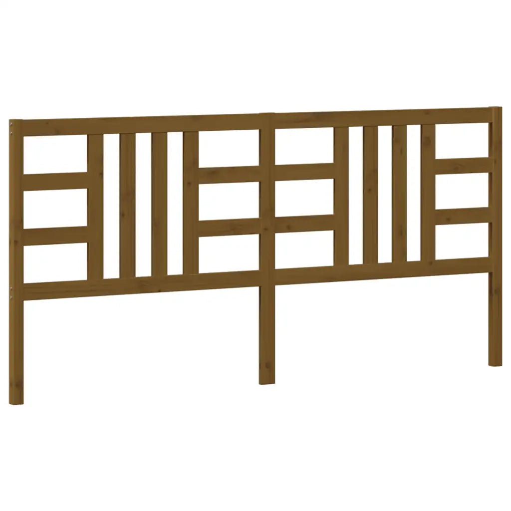 Testiera per Letto Miele 206x4x100 cm in Legno Massello di Pino cod mxl 31840
