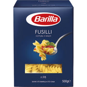 Barilla fusilli n 98 pasta 500 grammi