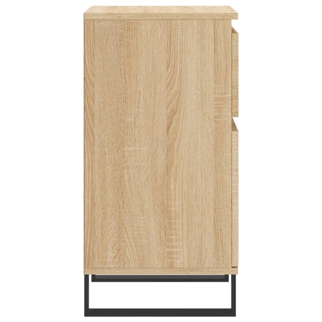 Buffet credenza cassettiera armadio mobile contenitore organizer cucina soggiorno rovere Sonoma 40 x 35 x 70 cm legno ingegnerizzato marrone 02_0031564