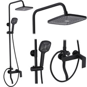 Set Doccia Rea Storm Black Matt