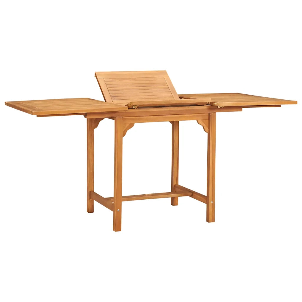 Set da Pranzo da Giardino 7 pz in Legno Massello di Teak cod mxl 46313