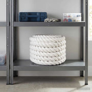 Corda di Cotone 30 mm 25 m Bianco 100% Cotone 42011879