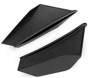 Alettoni universali per motocicletta - Kit aerodinamico - affidabili e stabili - nero - compatibili con Ducati e Kawasaki
