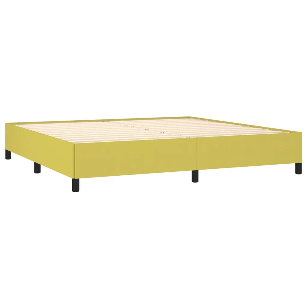 Giroletto senza Materasso Verde 200x200 cm in Tessuto 347097
