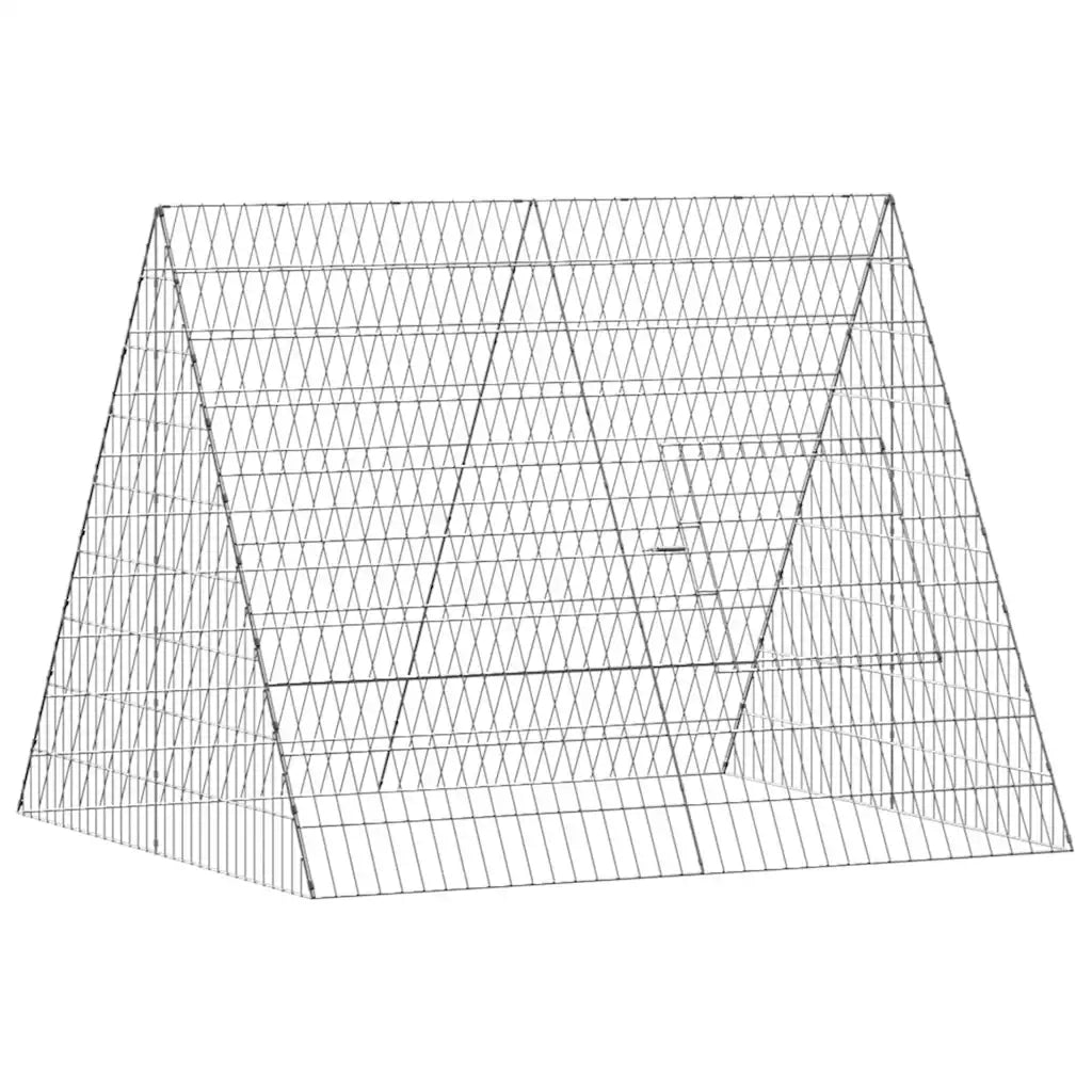 Gabbia per Conigli Argento 110 x 100 x 85 cm Acciaio zincato CFW8283953