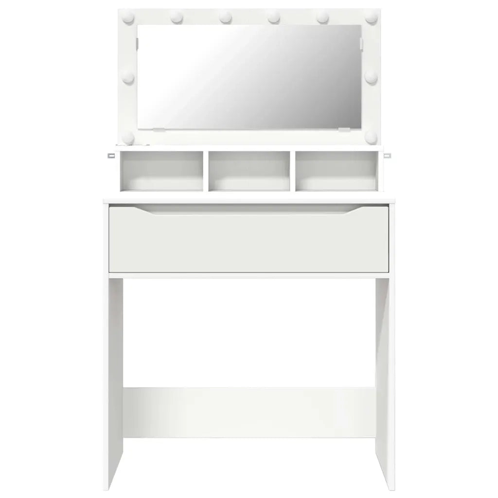 Tavoli da Trucco per Camera da Letto Bianco 80 x 39,6 x 135 cm