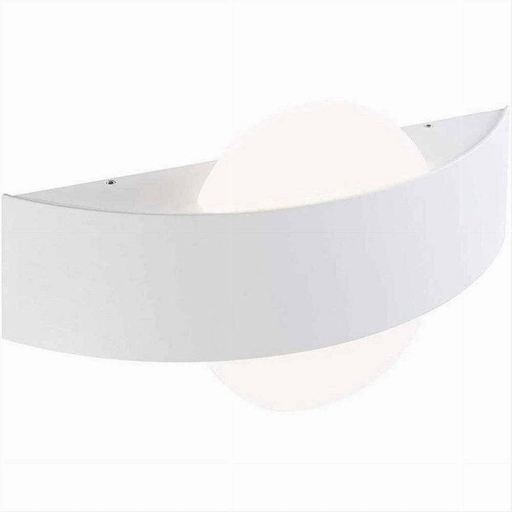 Trade Shop - Applique Da Parete Led 8watt Doppia Emissione Luce 3 Colorazioni Di Luce E17-b3c -