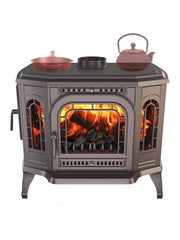 Stufa a legna a libera installazione Cook Top Apertura sinistra - P7 (10,5 KW) ECO
