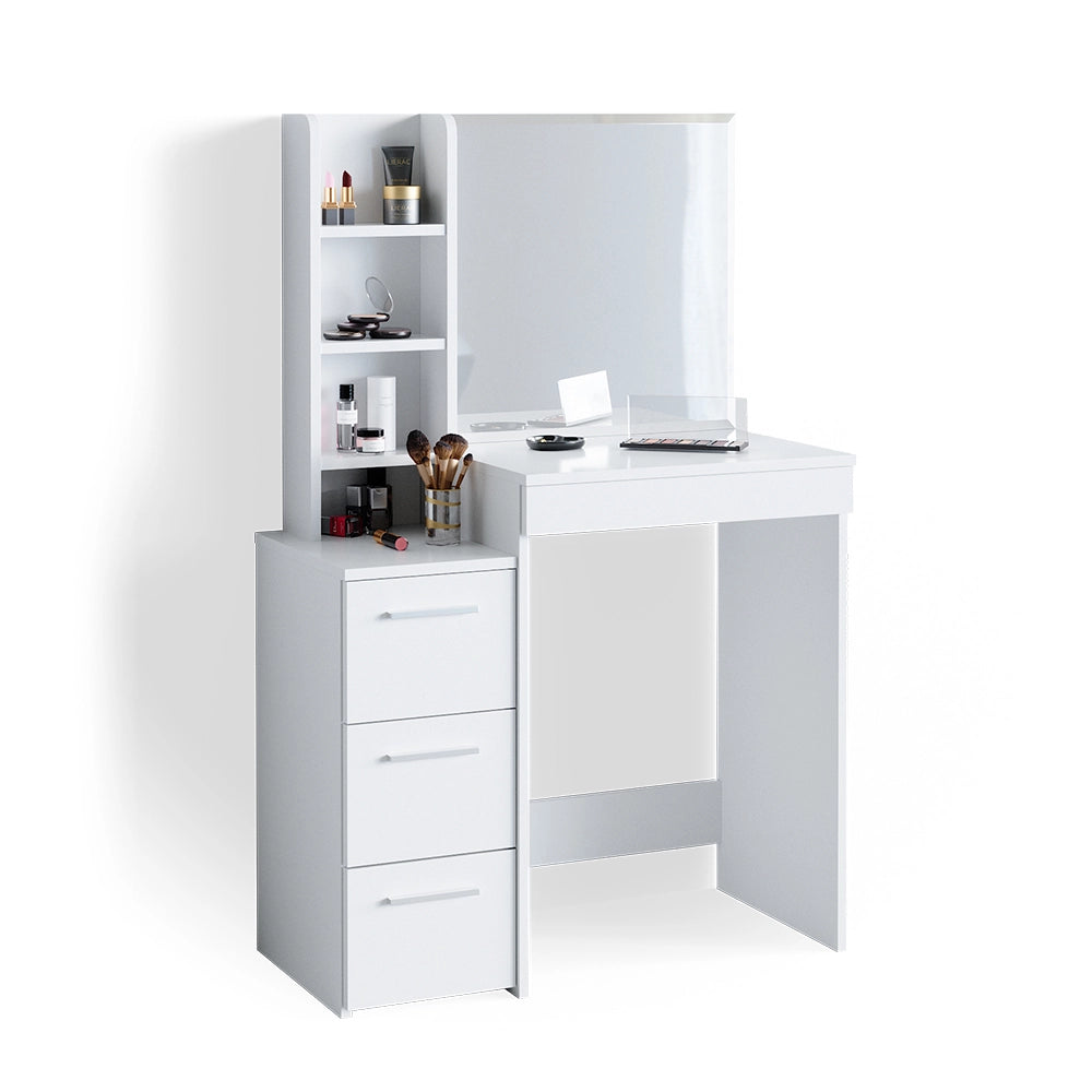 Vicco Tavolo da toeletta Bianco, 80 cm