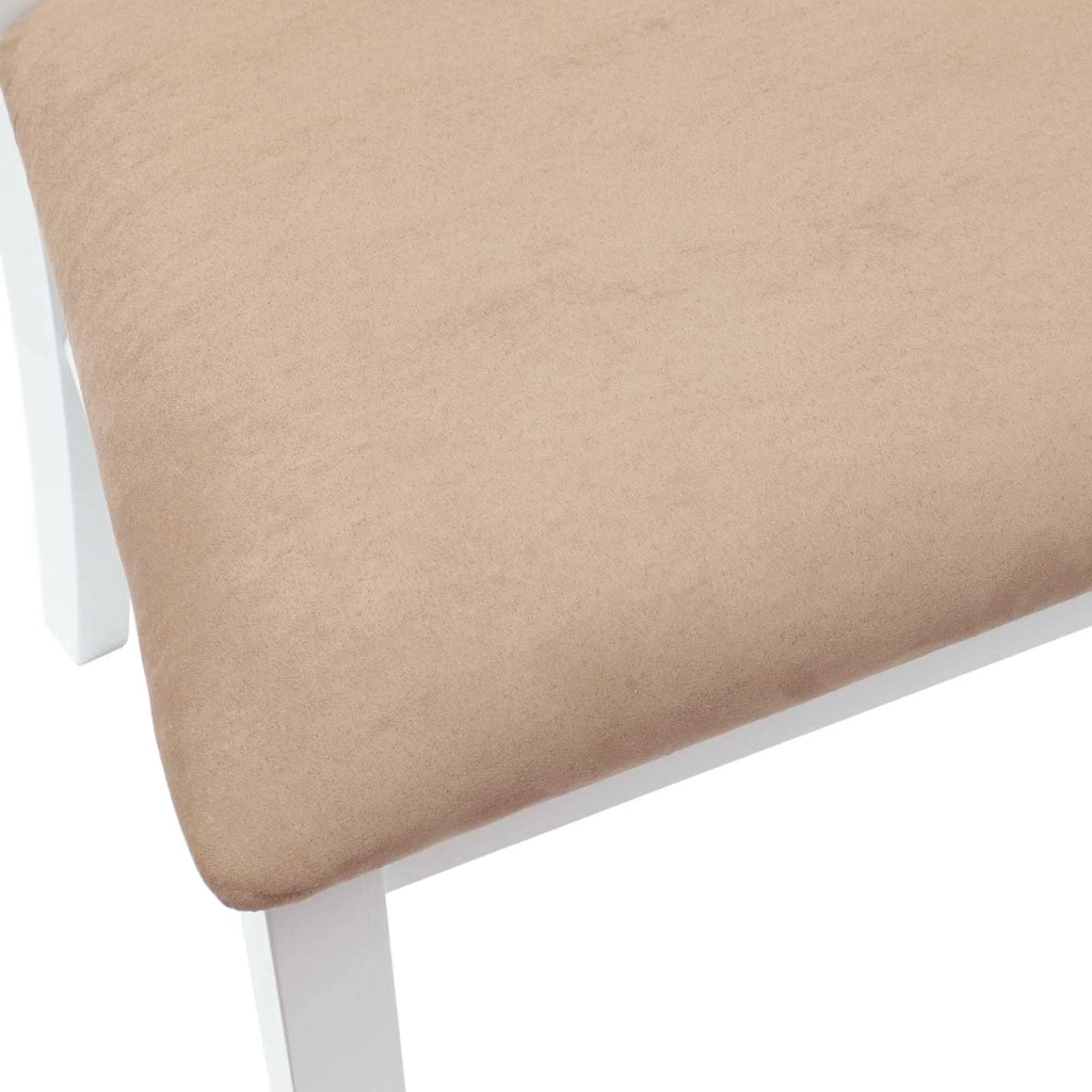 Sedie da pranzo 2 pcs Bianco 50 x 52,5 x 91 cm