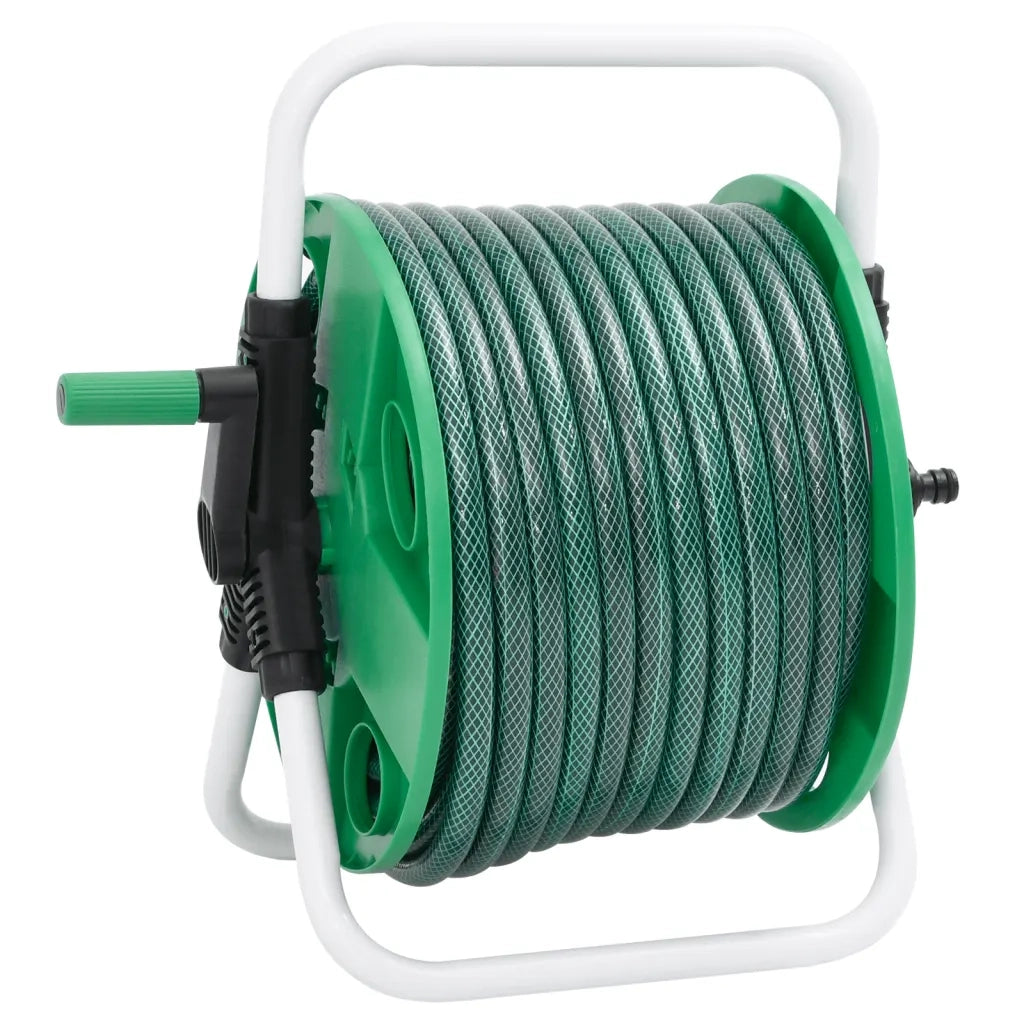 Avvolgitubo Verde Autoportante con Tubo 30 m PVC 3281508