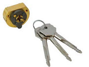 1pz cilindro a croce art.70p con tre chiavi  - (700175) cod:ferx.fer69465