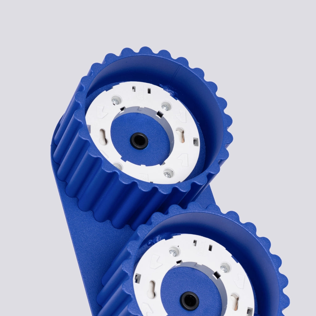 Plafoniera ovale ultramarino 21cm 2xGX53 VISTAO Pure Lume