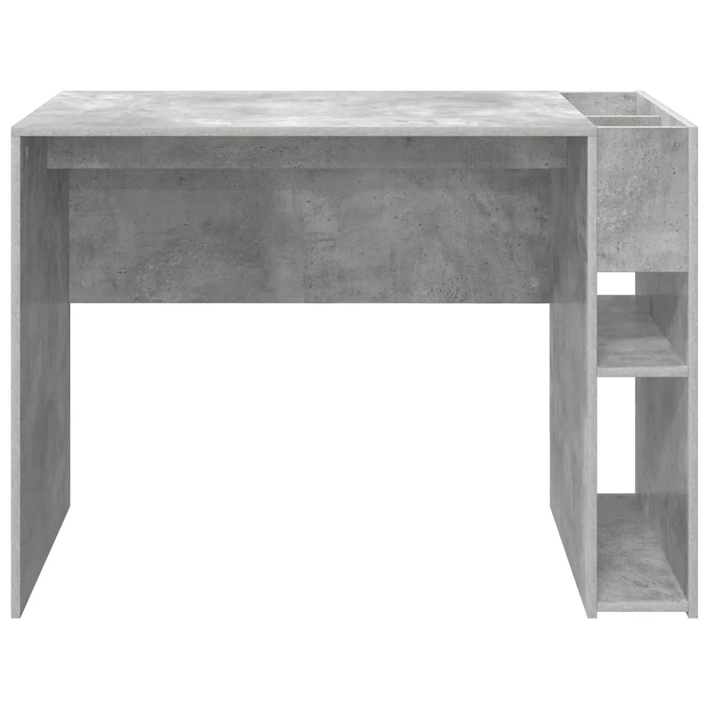 Scrivania Grigio cemento 109 x 50 x 78 cm Legno multistrato