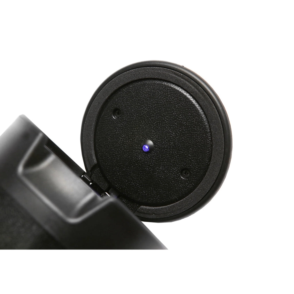 Posacenere universale per auto nero con luce LED blu